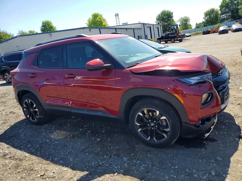 2021 Chevrolet Trailblazer VIN KL79MPS25MB094418 COPART salvage auction — FRONT END, Md - Cert Of Salvage > 75% Damage, sold $3,100 on 2026-07-20 (photo 4)