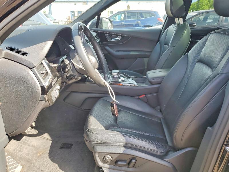 2018 Audi Q7 VIN WA1VAAF78JD048430 COPART salvage auction — FRONT END, Pa - Certificate Of Salvage, sold $5,600 on 2026-07-24 (photo 7)