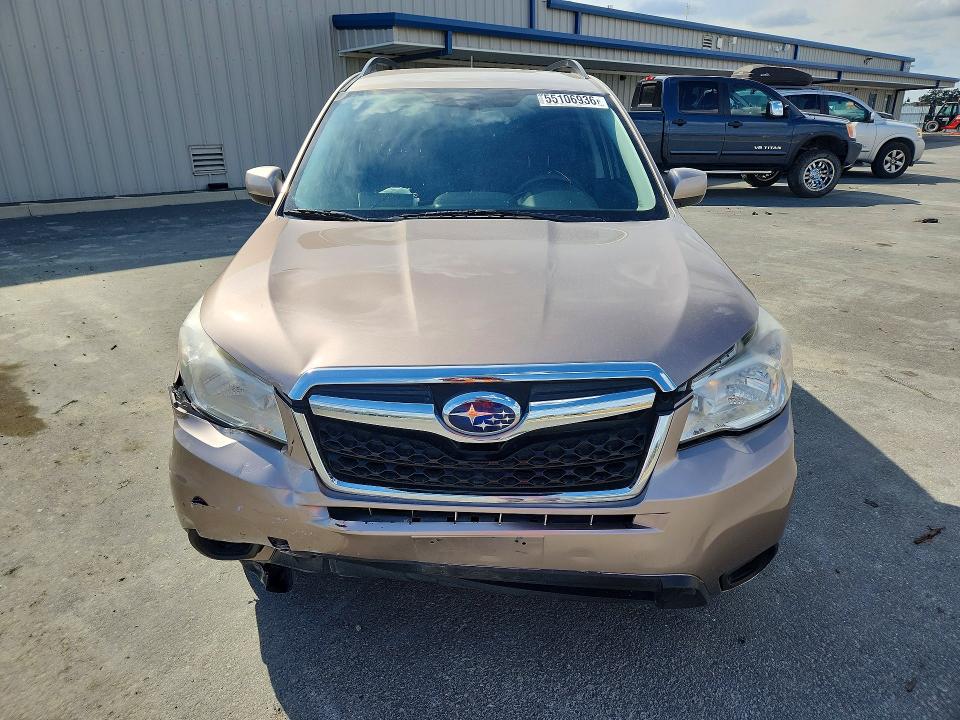 2014 Subaru VIN JF2SJACC1EG491101 COPART salvage auction — FRONT END, Ca - Salvage Certificate, sold $600 on 2026-07-14 (photo 5)