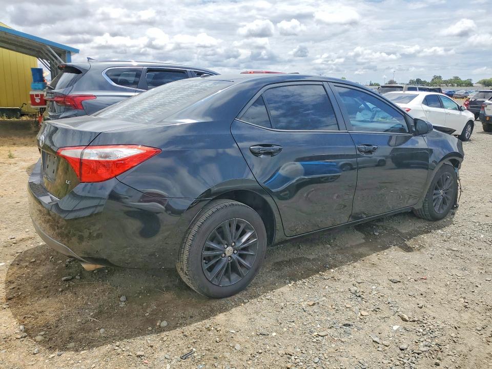 2014 Toyota Corolla VIN 5YFBURHE2EP172884 COPART salvage auction — FRONT END, Id - Salvage Certificate Of Title, sold $1,750 on 2026-07-16 (photo 3)