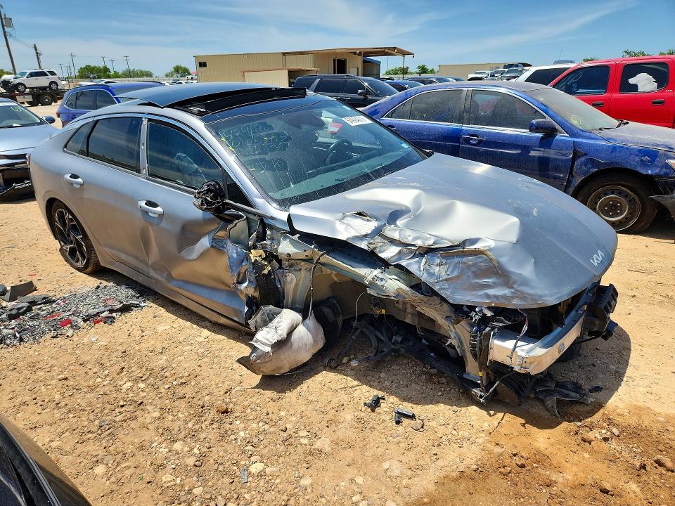 2025 Kia VIN KNAG64J74S5302698 COPART salvage auction — FRONT END, Tx - Salvage Vehicle Title, sold $6,200 on 2026-07-30 (photo 4)