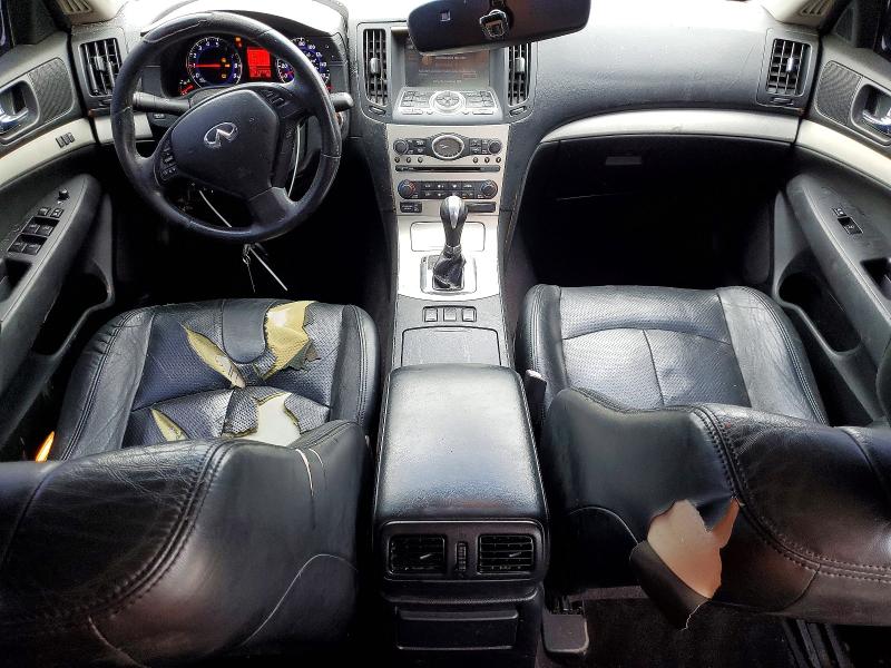 2008 Infiniti G35 VIN JNKBV61E28M202171 COPART salvage auction — FRONT END, Md - Cert Of Salvage > 75% Damage, sold $400 on 2026-07-07 (photo 8)