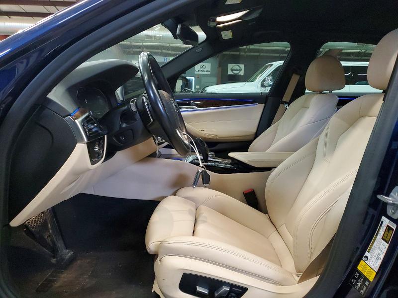 2020 BMW 5 series VIN WBAJR7C06LWW62520 COPART salvage auction — MINOR DENT/SCRATCHES, Mt - Certificate Of Title (P), sold $11,600 on 2026-07-14 (photo 7)