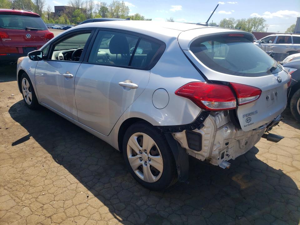 2016 Kia VIN KNAFK5A88G5635967 COPART salvage auction — REAR END, Ct - Cert Of Title-Salvage, sold $450 on 2026-07-28 (photo 2)
