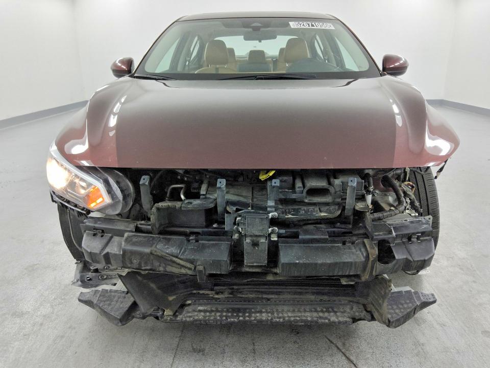 2023 Nissan Sentra VIN 3N1AB8CV0PY245100 COPART salvage auction — FRONT END, Ca - Dis/Dlr/Exp Clean W/Salv Hist, sold $7,700 on 2026-07-31 (photo 5)