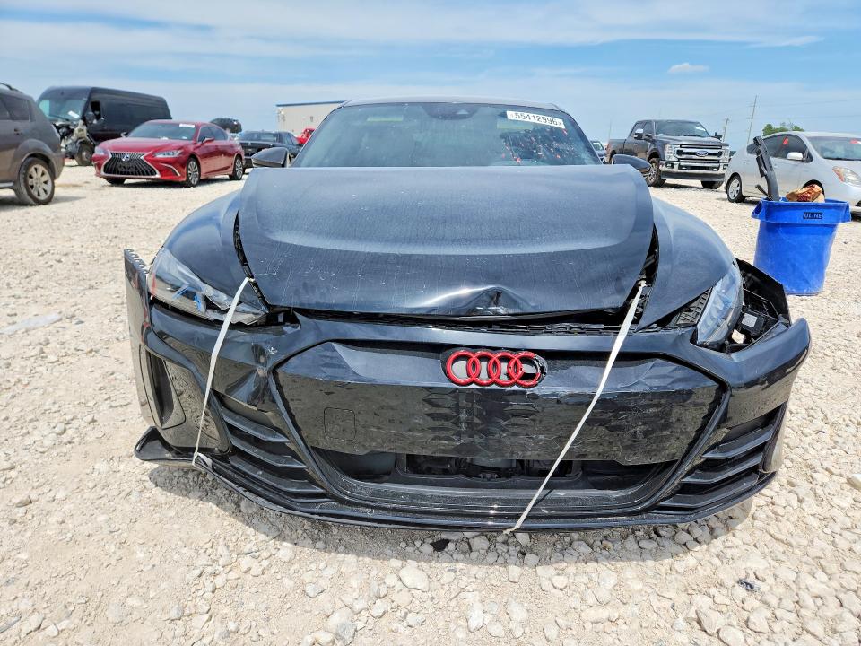 2023 Audi Rs e-tron gt VIN WAUAHBFW6P7901697 COPART salvage auction — FRONT END, Tx - Salvage Vehicle Title, sold $20,300 on 2026-07-23 (photo 5)