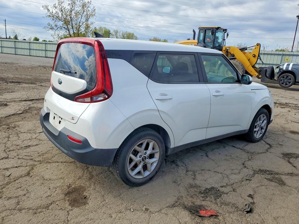 2021 Kia Soul VIN KNDJ23AU8M7765133 COPART salvage auction — FRONT END, Mi - Certificate Of Title, sold $5,800 on 2026-07-10 (photo 3)