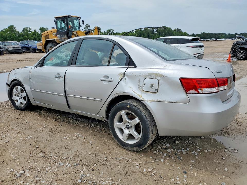 2007 Hyundai Sonata VIN 5NPET46CX7H238828 COPART salvage auction — ROLLOVER, Tx - Salvage Vehicle Title, sold $150 on 2026-07-10 (photo 2)