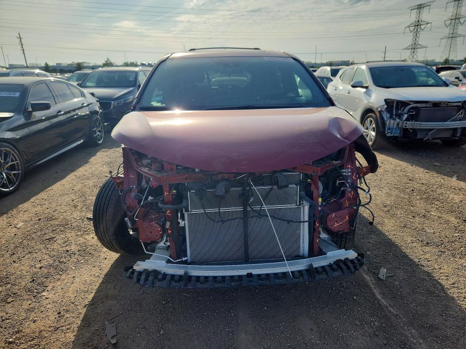 2025 Toyota Sienna VIN 5TDESKFC8SS162780 COPART salvage auction — FRONT END, Il - Salvage Certificate, sold $25,250 on 2026-07-28 (photo 5)