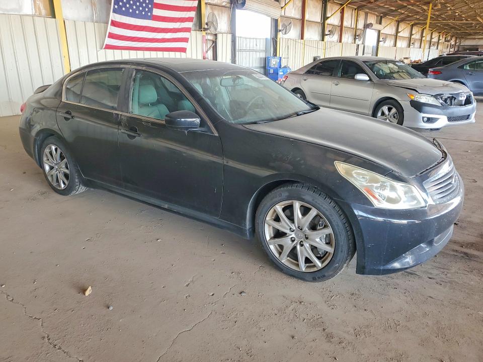 2009 Infiniti G37 VIN JNKCV61E69M011861 COPART salvage auction — FRONT END, Az - Cert Of Title - Salvage, sold $1,350 on 2026-07-06 (photo 4)