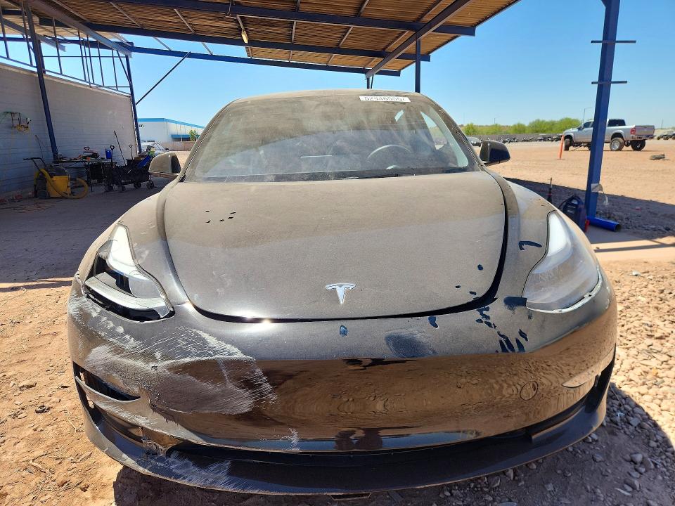 2023 Tesla VIN 5YJ3E1EA4PF476561 COPART salvage auction — FRONT END, Az - Cert Of Title - Salvage, sold $6,700 on 2026-07-07 (photo 5)