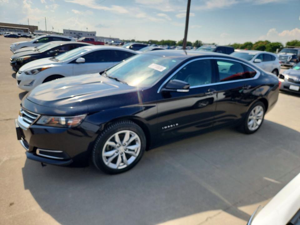 2017 Chevrolet Impala VIN 2G1105S31H9150265 COPART salvage auction — NORMAL WEAR, Tx - Cert Of Title-Reblt Slvg Flood, sold $1,350 on 2026-07-02 (photo 1)