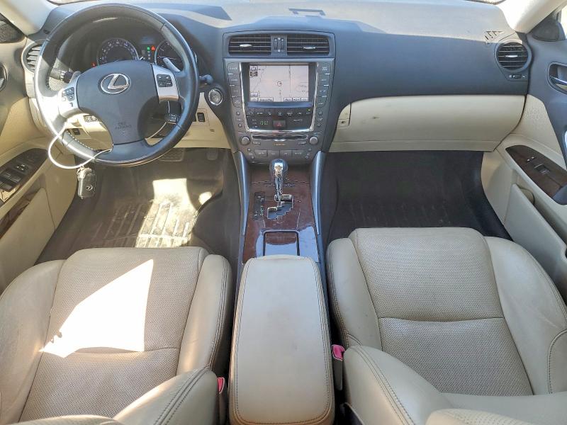 2011 Lexus Is VIN JTHCF5C27B5049285 COPART salvage auction — FRONT END, Il - Salvage Certificate, sold $725 on 2026-07-06 (photo 8)