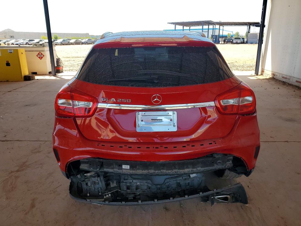 2018 Mercedes-benz VIN WDCTG4EB9JJ433039 COPART salvage auction — FRONT END, Az - Cert Of Title - Salvage, sold $4,100 on 2026-07-09 (photo 6)