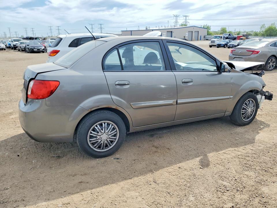 2011 Kia Rio VIN KNADH4A39B6868537 COPART salvage auction — FRONT END, Il - Salvage Certificate, sold $325 on 2026-07-21 (photo 3)