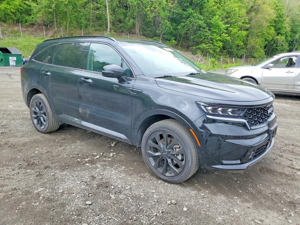 2022 Kia Sorento VIN 5XYRKDLF1NG115846 COPART salvage auction — BURN, NY - MV-907A SALVAGE CERTIFICATE, sold $700 on 2026-07-21 (photo 4)