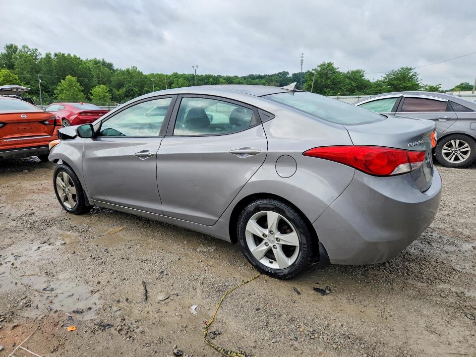2013 Hyundai Elantra VIN KMHDH4AE7DU936882 COPART salvage auction — FRONT END, Ky - Bill Of Sale/Part Only/No Titl, sold $425 on 2026-07-09 (photo 2)