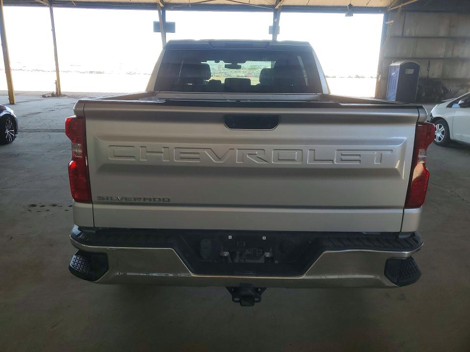 2021 Chevrolet Silverado 1500 VIN 3GCPWCEKXMG367837 COPART salvage auction — DAMAGE HISTORY, Az - Certificate Of Title, sold $8,000 on 2026-07-27 (photo 6)