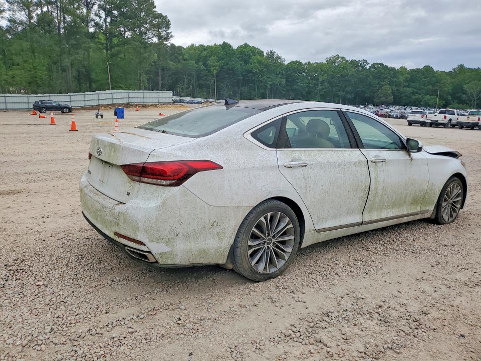 2015 Hyundai Genesis VIN KMHGN4JE9FU094779 COPART salvage auction — FRONT END, Nc - Salvage Certificate Of Title, sold $4,000 on 2026-07-10 (photo 3)
