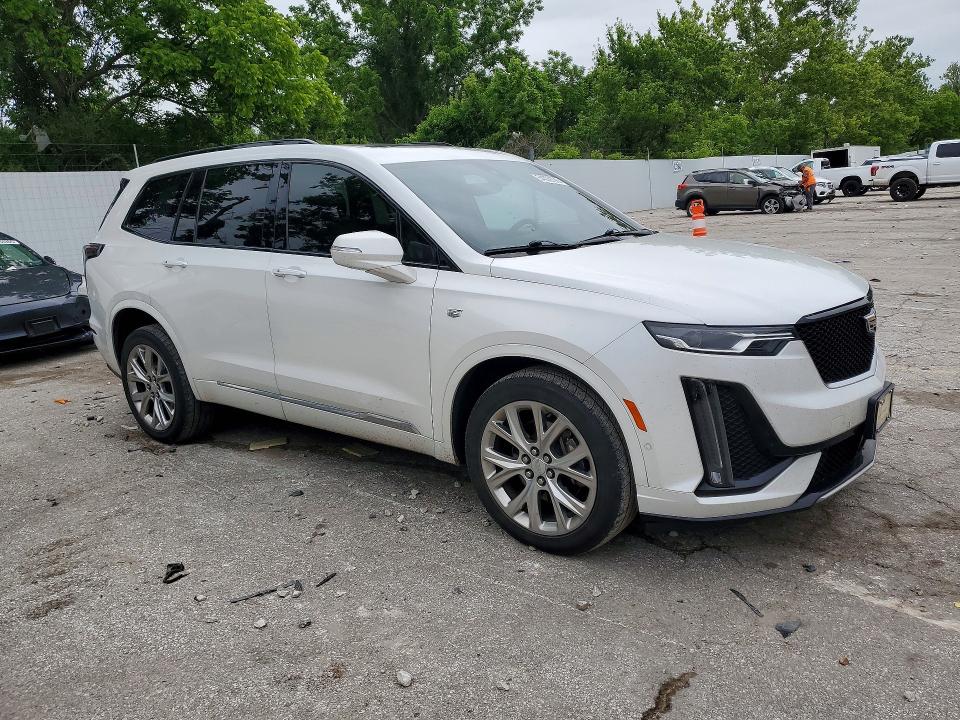 2020 Cadillac Xt6 VIN 1GYKPGRS6LZ229777 COPART salvage auction — NORMAL WEAR, Mo - Salvage Certificate Of Title, sold $10,500 on 2026-07-24 (photo 4)