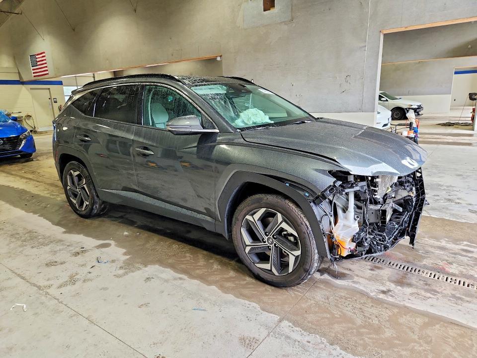 2024 Hyundai Tucson VIN KM8JECD12RU201703 COPART salvage auction — FRONT END, Va - Cert Of Title - Salvage, sold $7,400 on 2026-07-10 (photo 4)