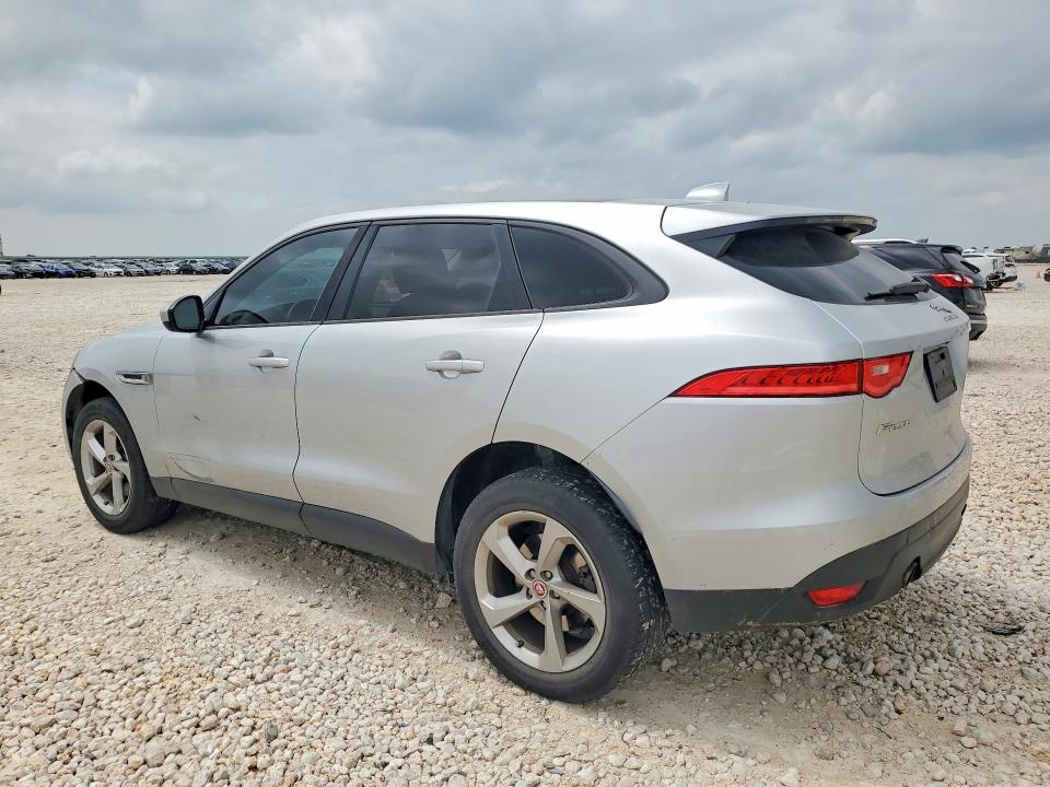 2018 Jaguar F-pace VIN SADCJ2GX2JA236903 COPART salvage auction — FRONT END, Tx - Salvage Vehicle Title, sold $2,550 on 2026-07-16 (photo 2)