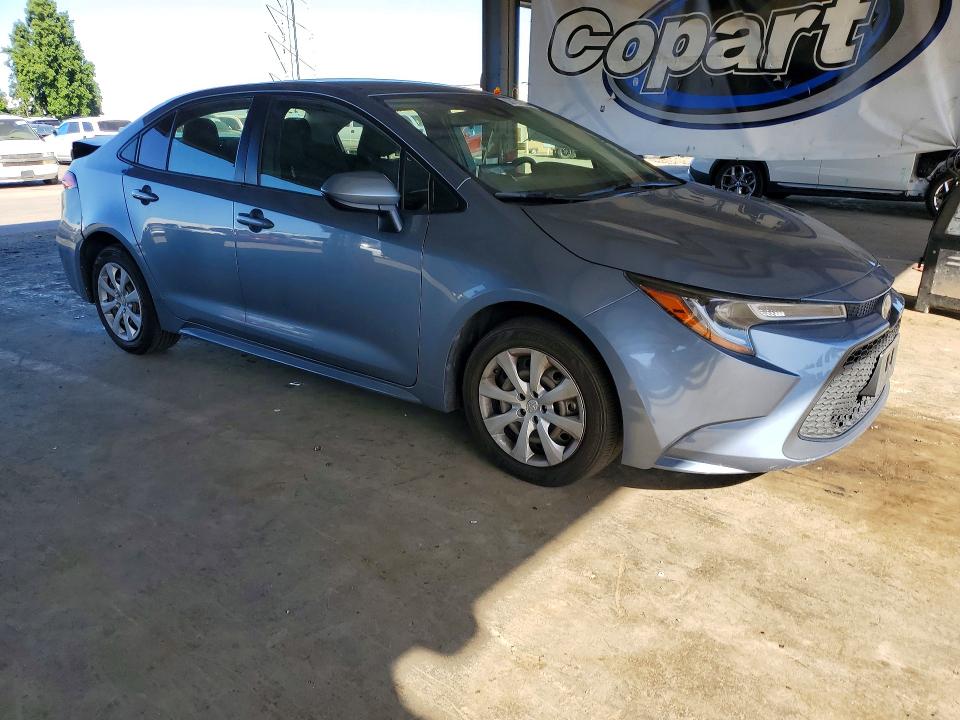 2020 Toyota Corolla VIN JTDEPRAE4LJ112105 COPART salvage auction — REAR END, Ca - Salvage Certificate, sold $3,550 on 2026-07-02 (photo 4)