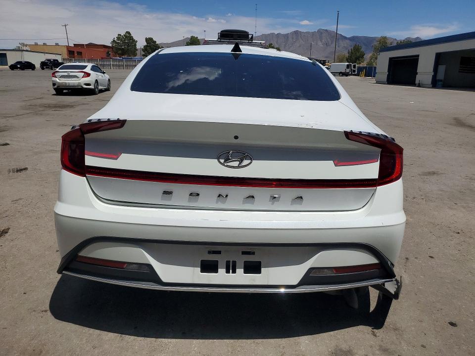 2020 Hyundai Sonata VIN 5NPEG4JA7LH020205 COPART salvage auction — ROLLOVER, Tx - Salvage Vehicle Title, sold $1,700 on 2026-07-17 (photo 6)