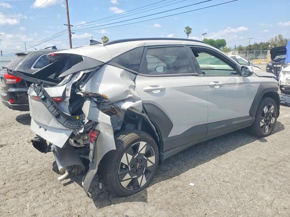 2025 Hyundai Kona VIN KM8HBCAB6SU305976 COPART salvage auction — FRONT END, Ca - Dis/Dlr/Exp Only Clean Title (P), sold $4,250 on 2026-07-30 (photo 3)