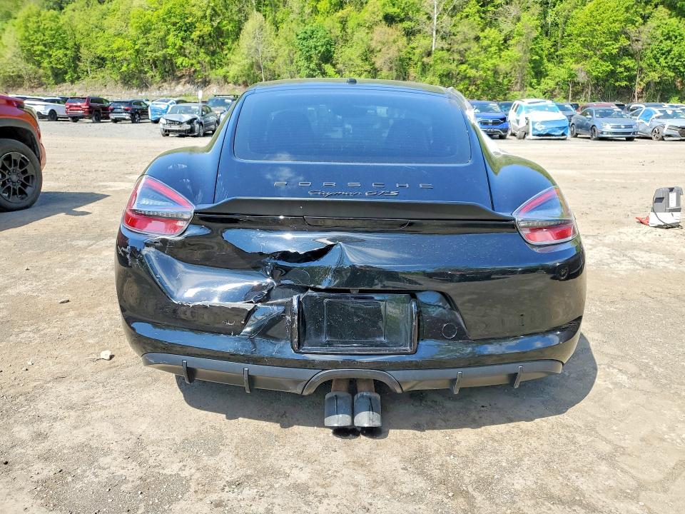 2016 Porsche Cayman VIN WP0AB2A80GK185826 COPART salvage auction — SIDE, Nj - Cert Of Title-Salvage, sold $29,000 on 2026-07-30 (photo 6)