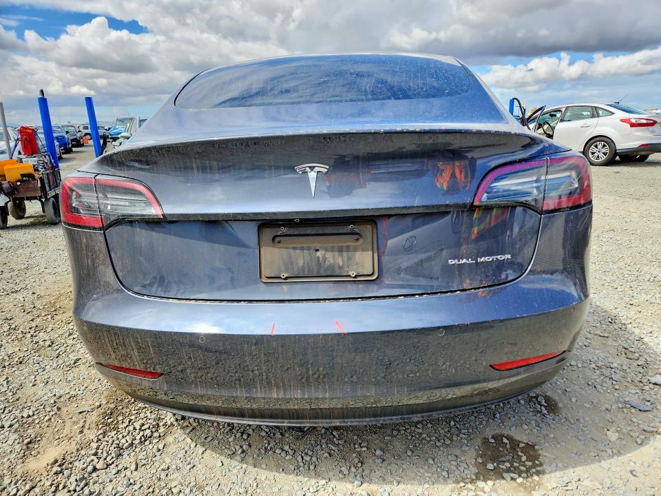 2020 Tesla VIN 5YJ3E1EB9LF741462 COPART salvage auction — FRONT END, CA - SALVAGE CERTIFICATE, sold $7,200 on 2026-07-24 (photo 6)
