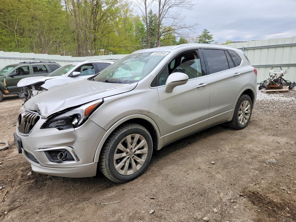 2017 Buick Envision VIN LRBFXDSA3HD221260 COPART salvage auction — FRONT END, Wv - Salvage Certificate, sold $500 on 2026-07-08 (photo 1)