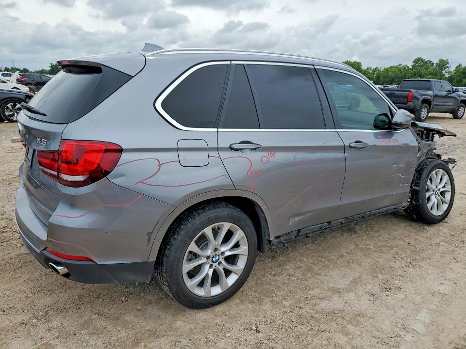 2014 BMW X5 VIN 5UXKR0C58E0C25801 COPART salvage auction — FRONT END, Tx - Salvage Vehicle Title, sold $6,800 on 2026-07-24 (photo 3)