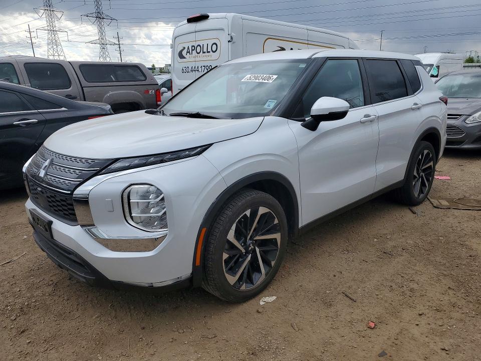 2022 Mitsubishi Outlander VIN JA4J4TA89NZ028911 COPART salvage auction — WATER/FLOOD, Il - Salvage Cert-Flood, sold $1,450 on 2026-07-21 (photo 1)