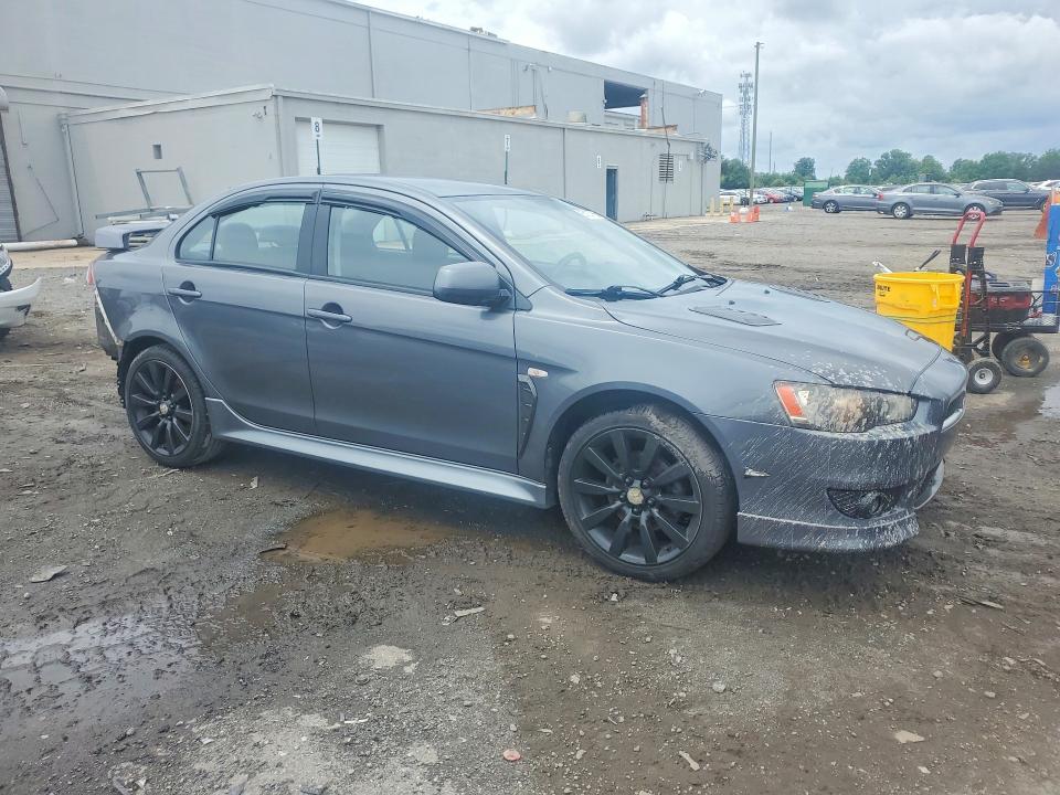 2010 Mitsubishi Lancer VIN JA32U8FW1AU015896 COPART salvage auction — REAR END, VA - CERT OF TITLE - SALVAGE, sold $750 on 2026-07-29 (photo 4)