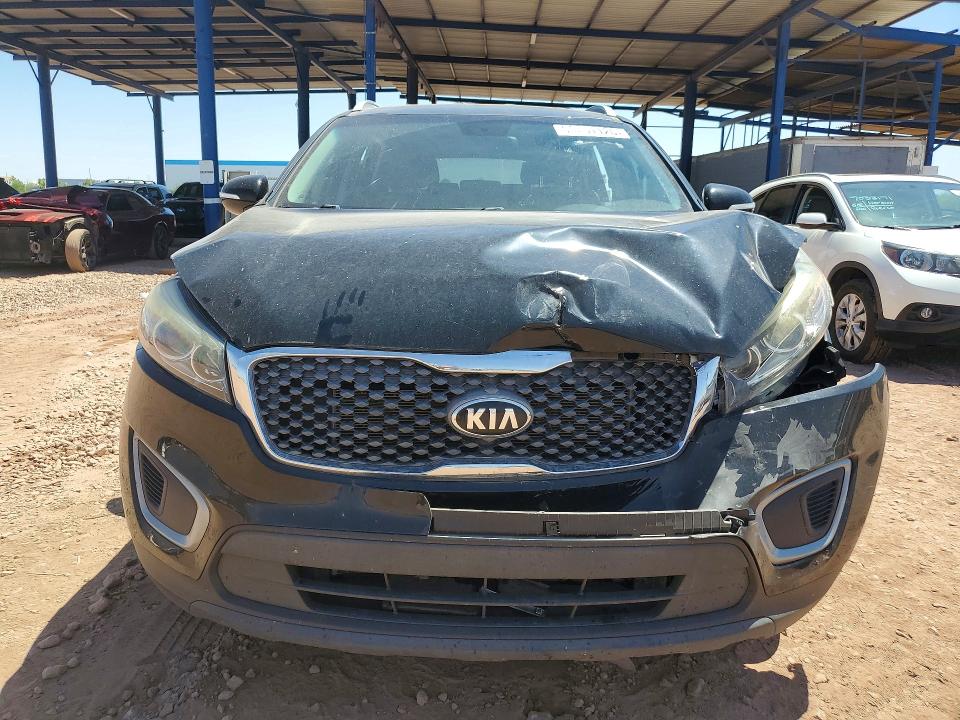 2018 Kia Sorento VIN 5XYPG4A51JG393935 COPART salvage auction — FRONT END, AZ - CERT OF TITLE - SALVAGE, sold $2,650 on 2026-07-14 (photo 5)