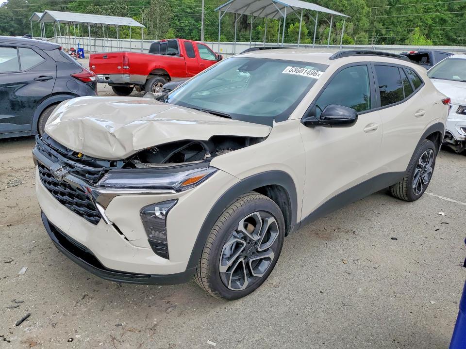 2026 Chevrolet VIN KL77LJEP6TC014051 COPART salvage auction — FRONT END, Fl - Cert Of Title Slvg Rebuildable, sold $9,100 on 2026-07-09 (photo 1)