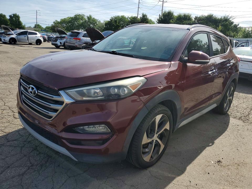 2017 Hyundai Tucson VIN KM8J3CA26HU540904 COPART salvage auction — MECHANICAL, Oh - Certificate Of Title (P), sold $4,000 on 2026-07-29 (photo 1)
