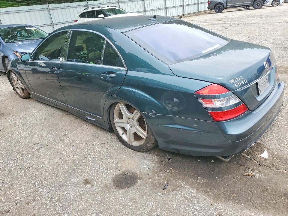 2008 Mercedes-benz S class VIN WDDNG71X08A236651 COPART salvage auction — FRONT END, Ga - Certificate Of Title, sold $275 on 2026-08-04 (photo 2)