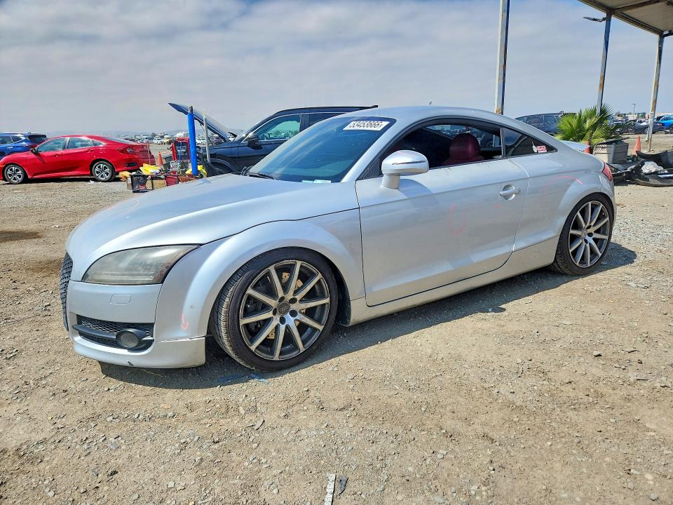 2008 Audi Tt VIN TRUDD38J281001618 COPART salvage auction — REAR END, Ca - Salvage Certificate, sold $2,600 on 2026-07-24 (photo 1)