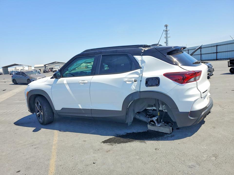 2022 Chevrolet Trailblazer VIN KL79MTSL7NB146764 COPART salvage auction — SIDE, Ca - Salvage Certificate, sold $3,300 on 2026-07-13 (photo 2)