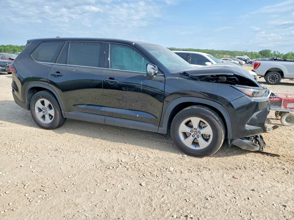 2025 Toyota VIN 5TDACAB58SS044760 COPART salvage auction — FRONT END, Ks - Cert Of Title-Salvage, sold $15,100 on 2026-07-14 (photo 4)