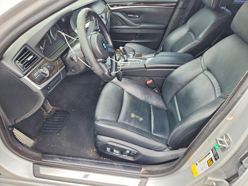 2014 BMW 5er VIN WBA5B1C50ED475755 COPART salvage auction — FRONT END, Tx - Salvage Vehicle Title, sold $1,400 on 2026-08-12 (photo 7)
