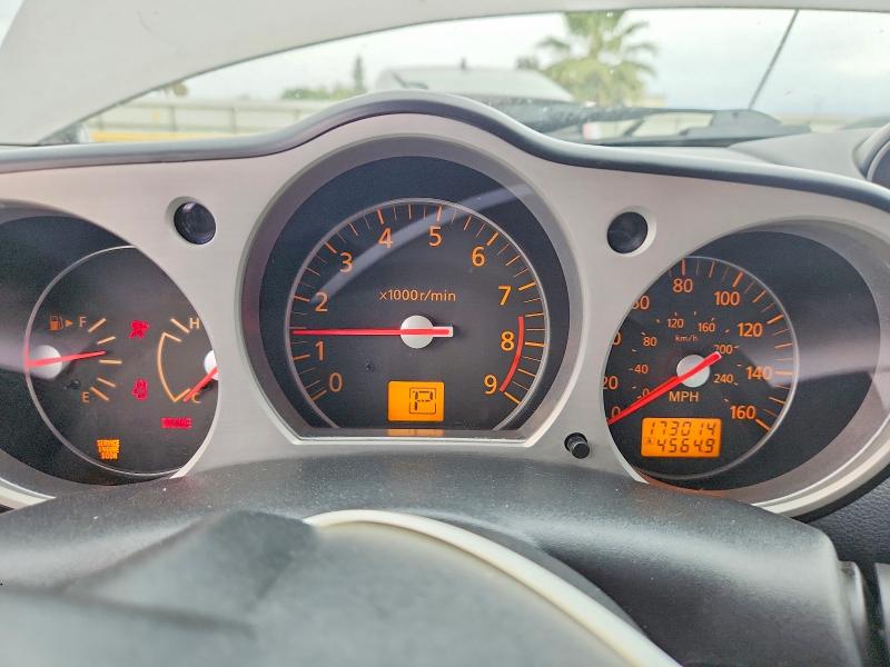 2007 Nissan 350z VIN JN1BZ34E87M551871 COPART salvage auction — FRONT END, Ca - Salvage Certificate, sold $400 on 2026-07-06 (photo 9)