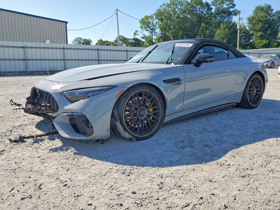 2022 Mercedes-benz Sl-klasse VIN W1KVK8BB8NF001310 COPART salvage auction — FRONT END, Nc - Salvage Certificate Of Title, sold $25,250 on 2026-07-29 (photo 1)