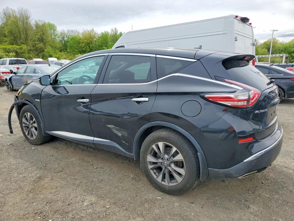 2015 Nissan Murano VIN 5N1AZ2MH0FN279947 COPART salvage auction — FRONT END, Ct - Cert Of Title-Salvage, sold $675 on 2026-07-09 (photo 2)