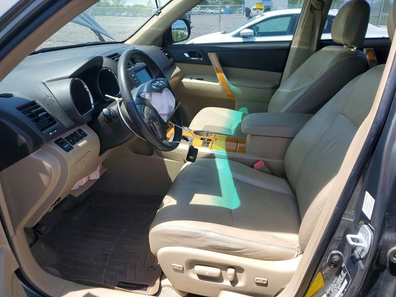 2009 Toyota Highlander VIN JTEEW44AX92030408 COPART salvage auction — FRONT END, In - Cert Of Title-Salvage Title, sold $325 on 2026-07-21 (photo 7)