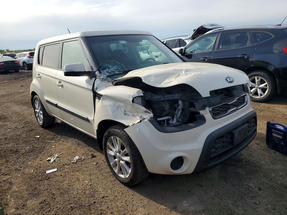 2013 Kia VIN KNDJT2A65D7531119 COPART salvage auction — FRONT END, Il - Salvage Certificate, sold $500 on 2026-07-07 (photo 4)