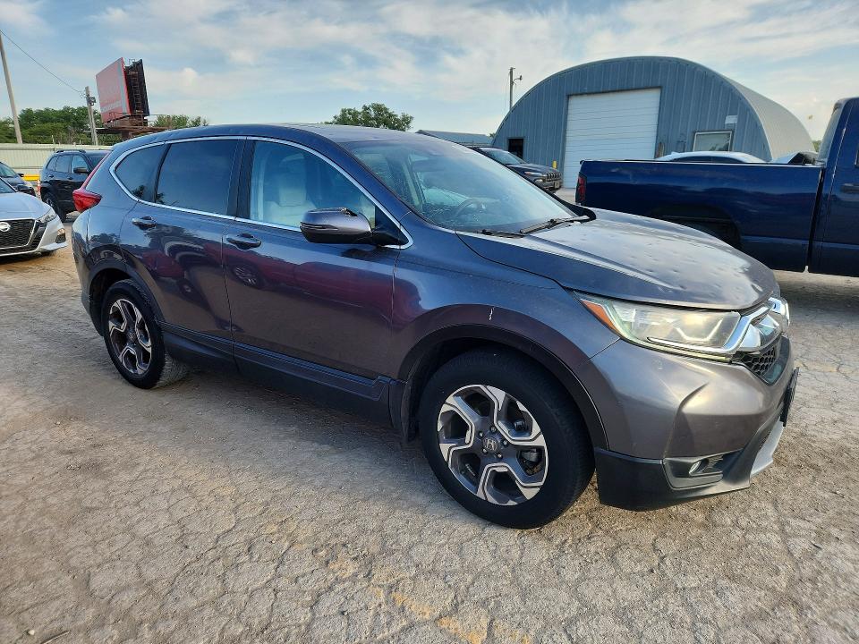 2017 Honda Cr-v VIN 7FARW1H54HE043723 COPART salvage auction — HAIL, Ca - Salvage Certificate, sold $4,300 on 2026-07-15 (photo 4)