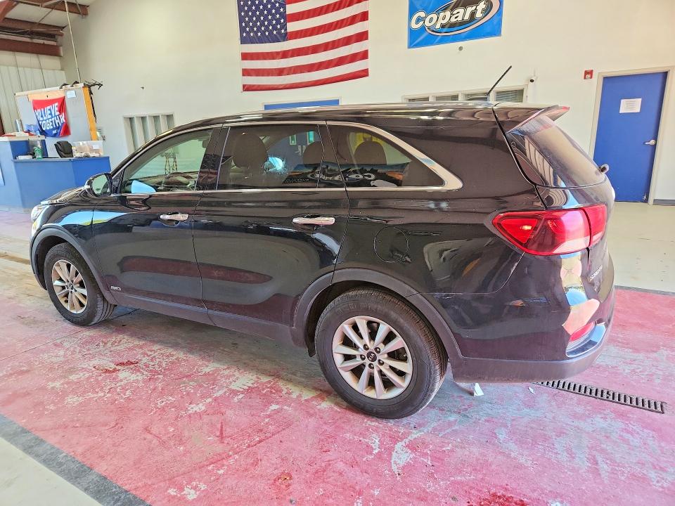 2019 Kia Sorento VIN 5XYPGDA30KG574606 COPART salvage auction — FRONT END, Ny - Mv907A W/Unsatisfied Lien, sold $1,250 on 2026-07-27 (photo 2)